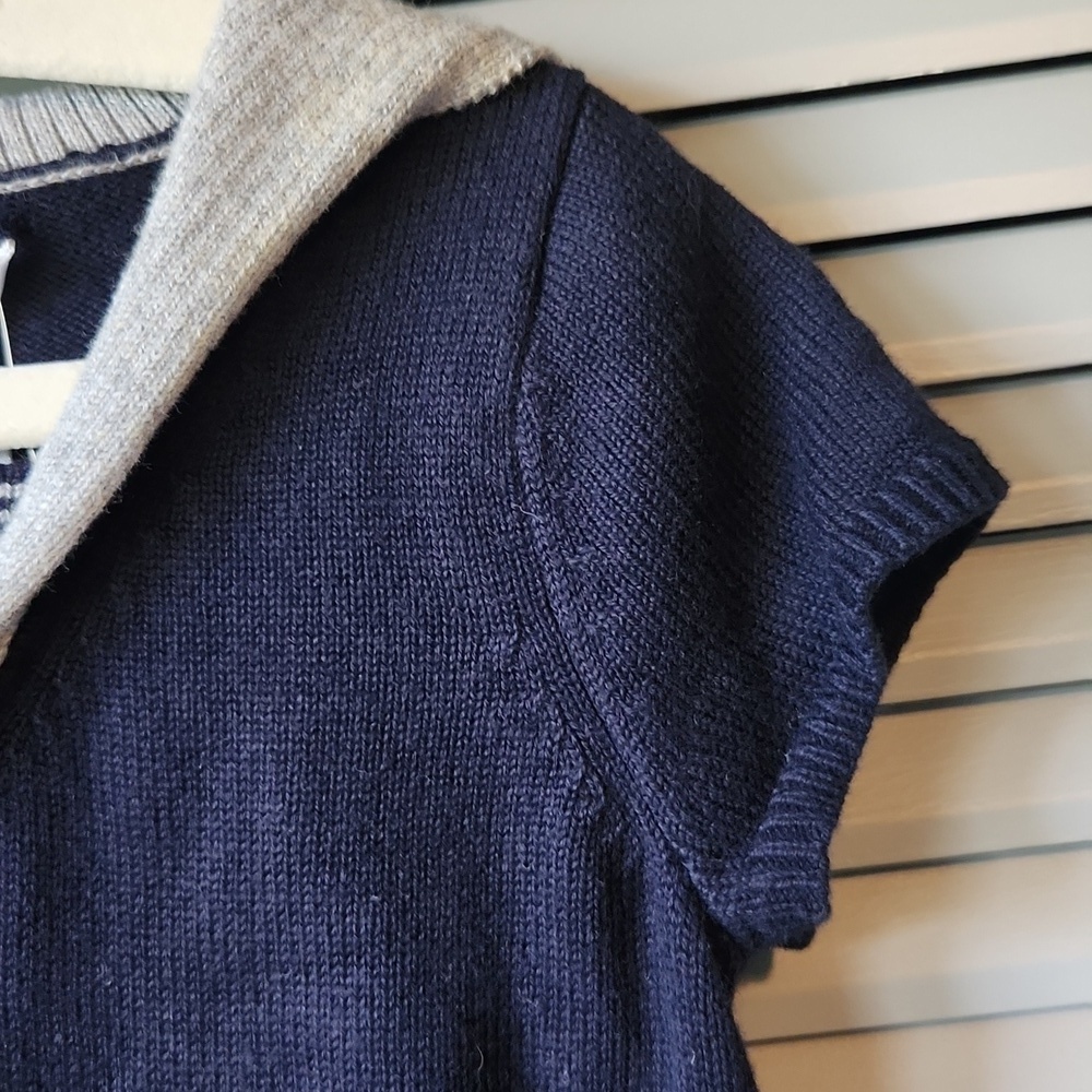 Jacadi Paris Navy & Grey Dress - Picture 5 of 11